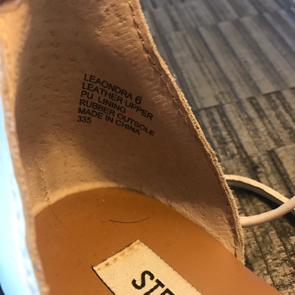 Steve Madden Lace-up Flats - Picture 5 of 5